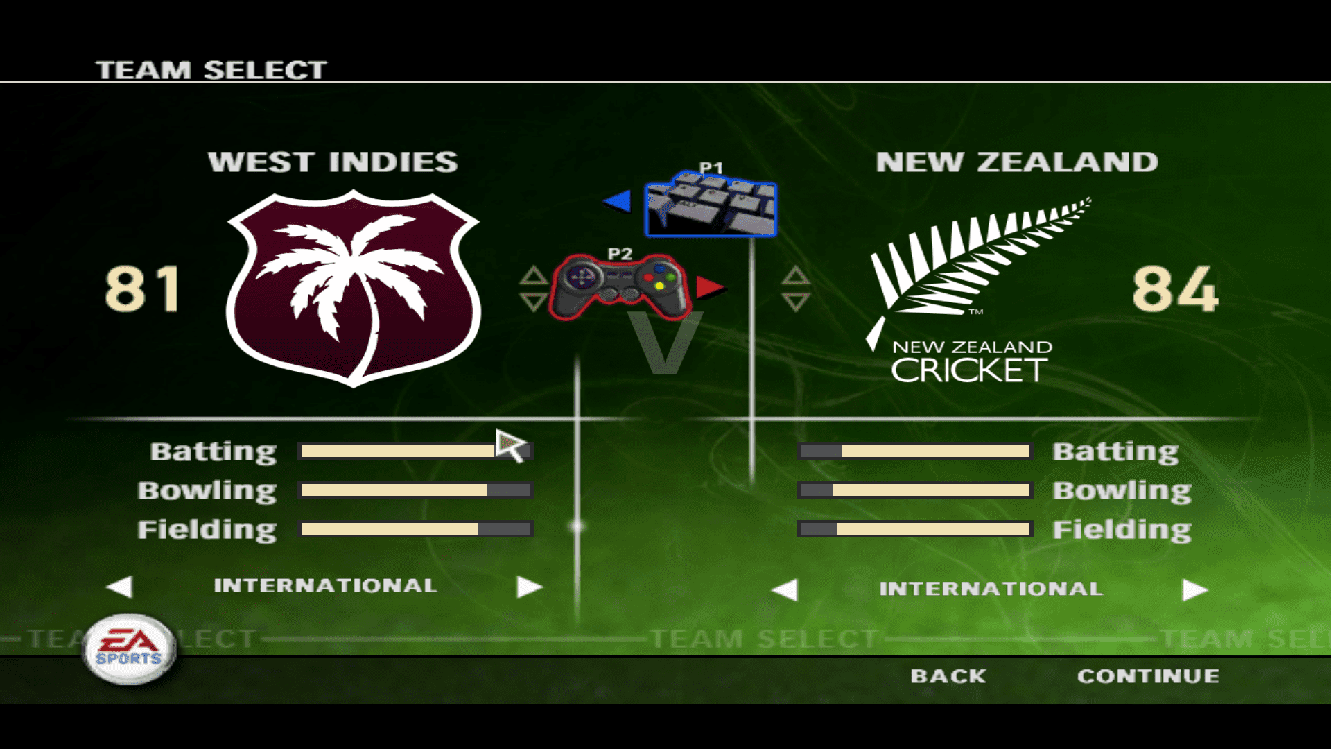 cricket 2007 two player mode